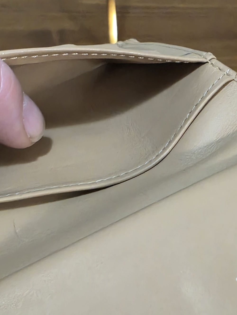 Louis Vuitton Vernis Patent Wallet in Honey Tan With C.O.A. - Picture 14 of 16